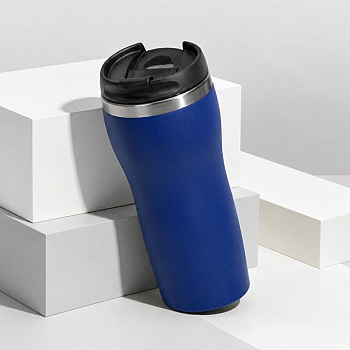 Термокружка "Double wall mug C1", soft touch, 350 мл