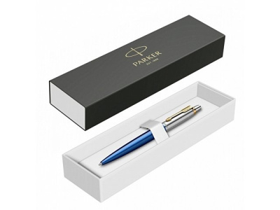 Шариковая ручка Parker Jotter SE 135 Lacquer Blue St.Steel GT, стержень: M, цвет чернил : blue