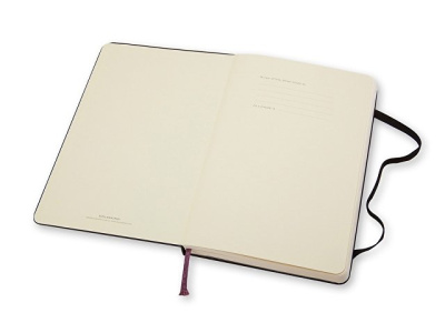 Записная книжка Moleskine Classic (нелинованный) в твердой обложке, Pocket (9x14см)
