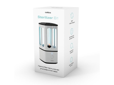 Портативная лампа бактерицидная ультрафиолетовая Rombica Sterilizer B1