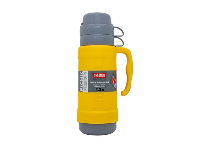Термос со стеклянной колбой тм THERMOS PICNIC 40 Series Yellow 0