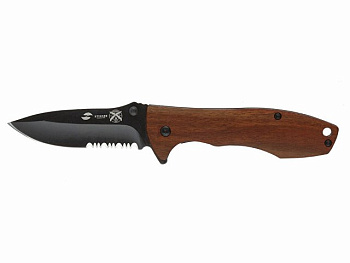 Нож складной Stinger, 80 мм (чёрный)