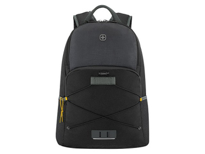Рюкзак WENGER Trayl 15.6", чёрный, переработанный ПЭТ, 34 x 20 x 45 см