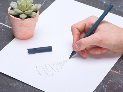 Вечный карандаш из переработанной бумаги "Recycled pencil"