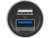 Адаптер автомобильный USB с функцией быстрой зарядки QC 3.0 "TraffIQ"