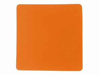 ПАТЧ КВАДРАТ soft-touch (оранжевый ) 5,5 х 5