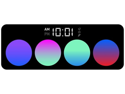 Часы с беспроводным зарядным устройством Rombica Timebox 1