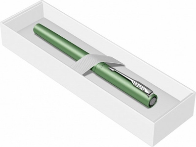 Ручка-роллер Parker Vector XL Green CT, цвет чернил black, стержень: F