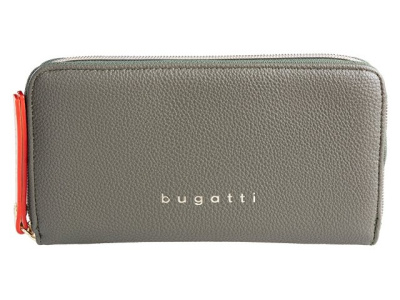 Кошелек женский BUGATTI ЭЛЛА | ELLA, оливковый, полиуретан