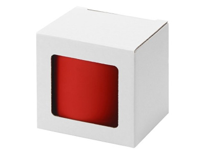 Коробка для кружки с окном, 11,2х9,4х10,7 см.