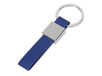 Брелок из металла и иск.кожи "Strap"