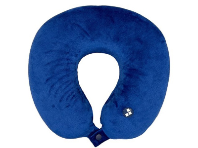 Подушка для путешествий с эффектом памяти Мемо "Drowsy" Royal Blue