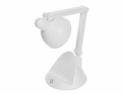 Настольный светильник с функцией беспроводной зарядки "Bendy" (Р)