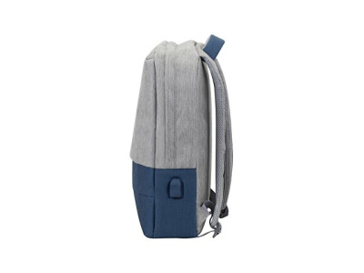 RIVACASE 7562 grey/dark blue рюкзак для ноутбука 15.6''