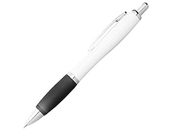 Ручка шариковая "Nash", белый/черный