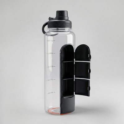 Бутылка для воды «Electrolyte», черный (Р)