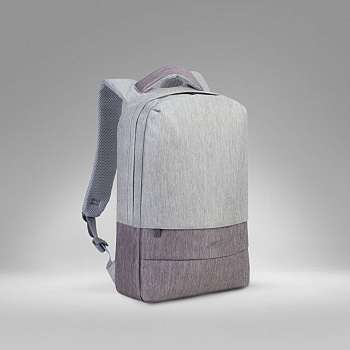 RIVACASE 7562 grey/dark blue рюкзак для ноутбука 15.6''
