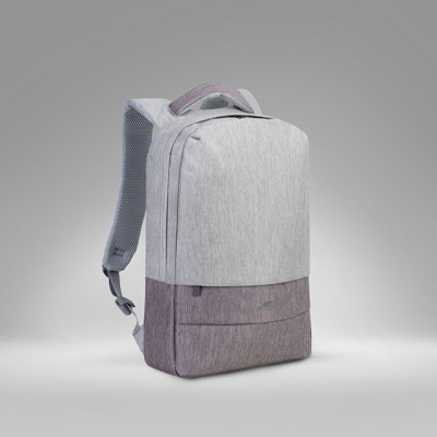 RIVACASE 7562 grey/mocha рюкзак для ноутбука 15.6", серый/кофейный