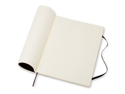 Записная книжка Moleskine Classic Soft (нелинованный), Хlarge (19х25 см)