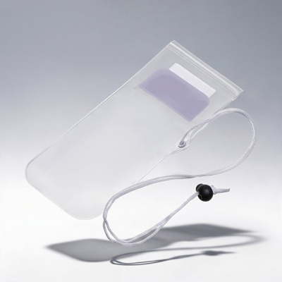 Влагостойкий чехол "Repel", белый/прозрачный