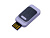 USB-флешка промо на 32 Гб прямоугольной формы, выдвижной механизм