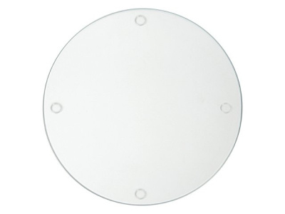 Набор для сыра с круглой стеклянной доской 5в1