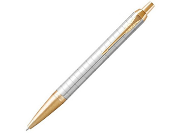 Шариковая ручка Parker IM Premium Black GT, стержень: M, цвет чернил: blue