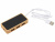 USB хаб с подсветкой лого «Reedia S5», 3*USB, 1*Type C, бамбук
