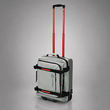 Сумка на колесах TORBER РИТМ, серый, полиэстер 900D с PU покрытием, 49 x 35,5 x 26 см