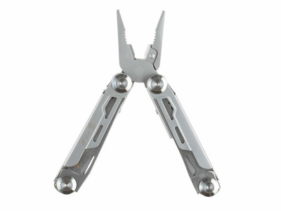Мультитул Stinger, 105x45 мм, 12 функций, сталь, серебристый