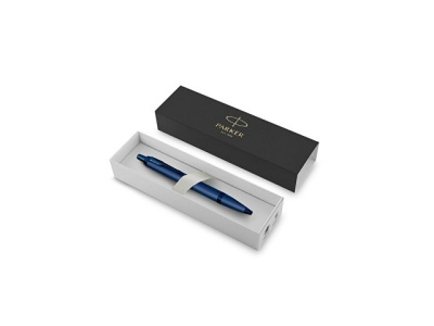 Шариковая ручка Parker IM Monochrome Blue, стержень:M, цвет чернил: blue