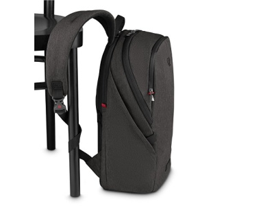 Рюкзак WENGER MX Light 16”, серый, 100% полиэстер, 31х20х44 см