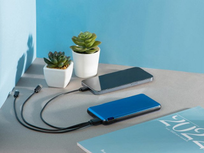 Внешний аккумулятор «Forge» v.2 металл, 10000mah