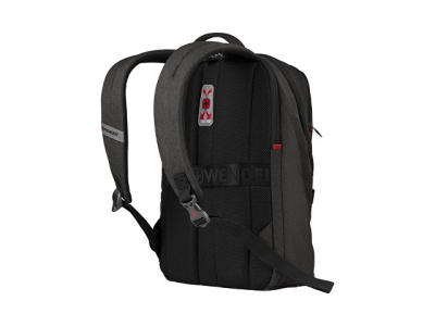 Рюкзак WENGER MX Light 16”, серый, 100% полиэстер, 31х20х44 см