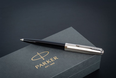 Ручка шариковая Parker 51 Black CT