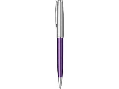 Шариковая ручка Parker Sonnet Essentials Violet SB Steel CT, цвет чернил black, перо: M