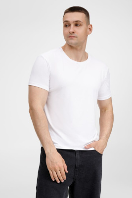 Футболка унисекс Senti, белая, размер S