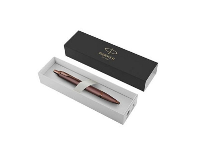 Шариковая ручка Parker IM Monochrome Brown, стержень:M, цвет чернил: blue