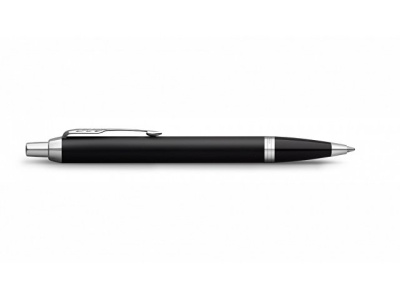 Шариковая ручка Parker IM Mat Black CT лак матовый, стержень: M, цвет чернил: blue
