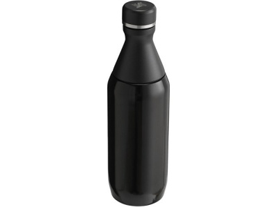 Бутылка для воды Stanley All Day Slim объемом 350 мл - черный глянцевый