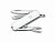 Нож-брелок VICTORINOX Classic SD Colors "Falling Snow", 58 мм, 7 функций