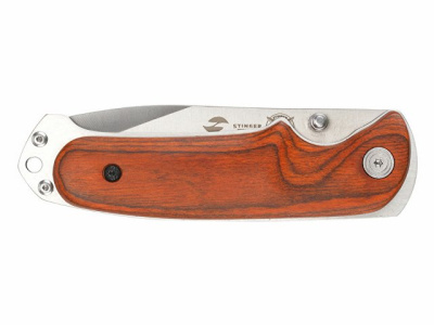 Нож складной Stinger, 91 мм, (серебристый)