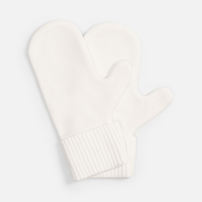 Варежки Yong, белые, размер S/M