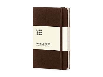 Записная книжка Moleskine Classic (в линейку) в твердой обложке, Pocket (9x14см)