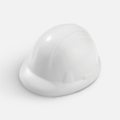 Антистресс «Каска», белый