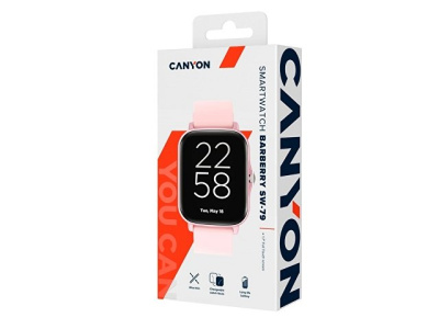 Умные часы CANYON Barberry SW-79, IP 67, BT 5.1, сенсорный дисплей 1.7