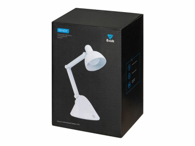 Настольный светильник с функцией беспроводной зарядки "Bendy" (Р)