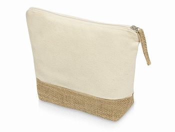 Косметичка "Jute" из хлопка и джута