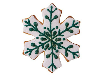 Пряник имбирный "Снежинка"