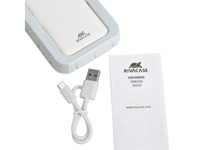 RIVACASE VA2532 (10000 мАч) QC/PD 20W внешний аккумулятор с дисплеем